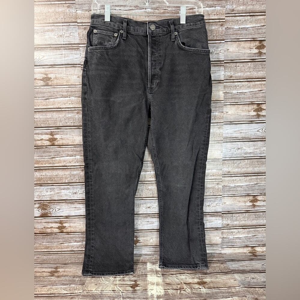 AGOLDE High Rise Crop Jeans Riley Size 28
